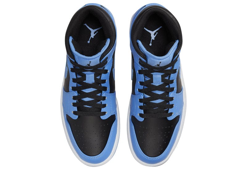 Air Jordan 1 Mid University Blue/ Black