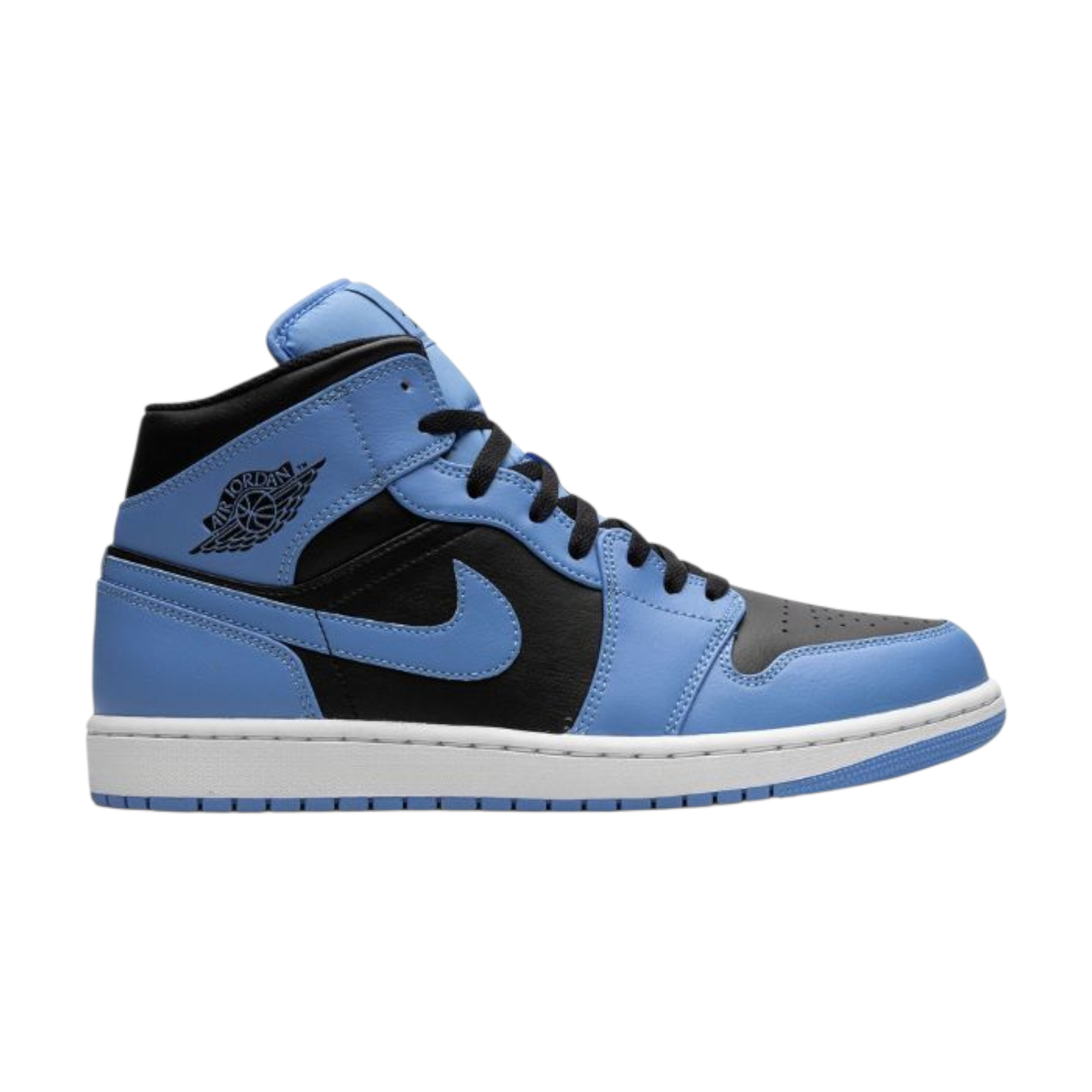 Air Jordan 1 Mid University Blue/ Black