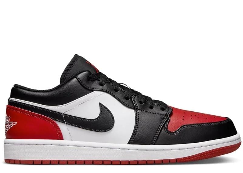 Air Jordan 1 Low Bred Toe 2.0